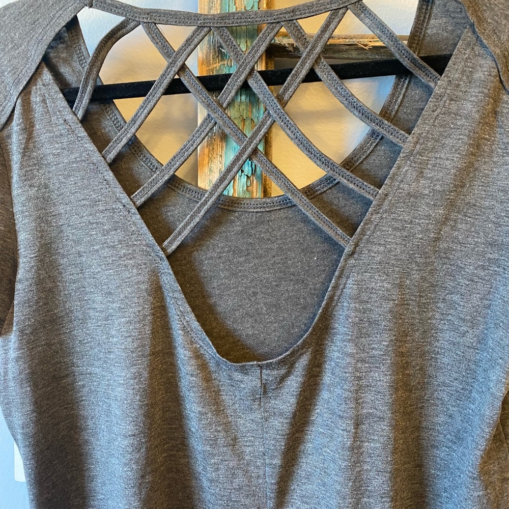 Marika Gray size Large Top